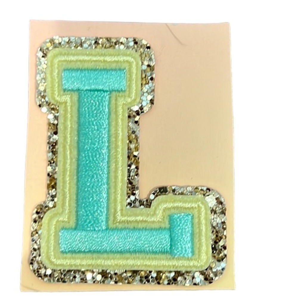 STONEY CLOVER LANE - L Letter Patch Stoney Clover Lane x Target Green/yellow